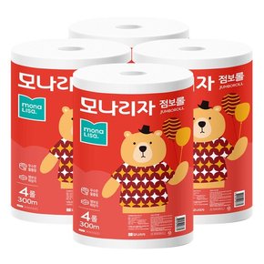 모나리자 녹스 점보롤 300m 4롤