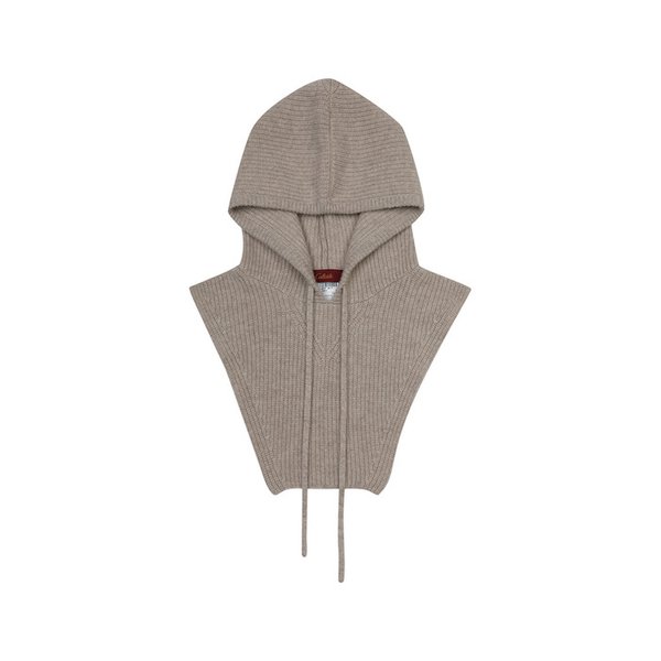 100% 캐시미어 바라클라바 케이프