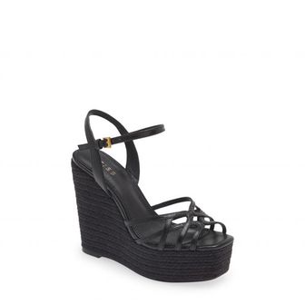 이스퀘어 3653598 Reiss Elle Espadrille Platform Wedge Sandal