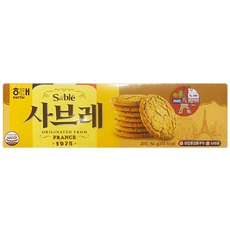  해태 사브레 84g X 24개 1박스