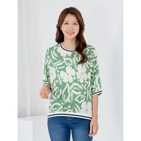 엄마옷 여름 인견 티셔츠 냉감 반팔 MQG128314 마담 미시 중년여성 빅사이즈 할.._P428448519