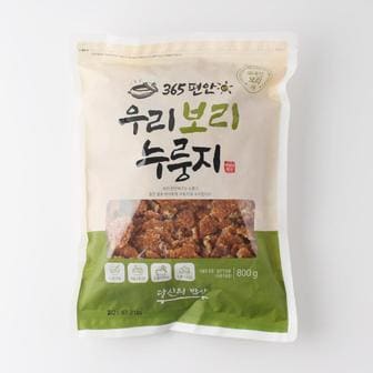 제이큐 우리 보리 누룽지 간편 식사 대용 800g