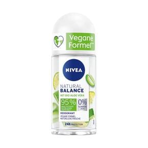 Nivea 니베아 내추럴 밸런스 알로에 베라 데오드란트 롤온 50ml 2팩