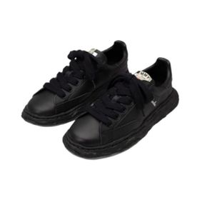 찰스 OG 솔 레더 로우탑 스니커즈 (A12FW701 BLKBLK) 2490627