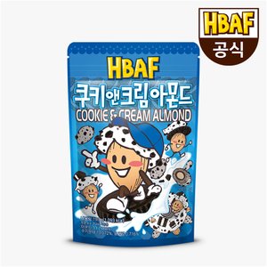 HBAF [본사직영]  쿠키앤크림 아몬드 190g