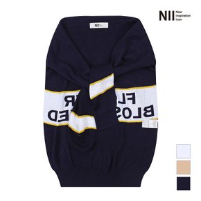 [NII] 여성 니트 머플러 가디건_NDYXGWS3106