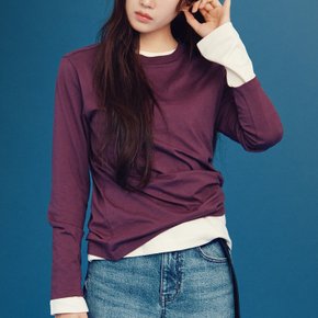 여자 봄 가을 퍼펙트 긴팔 티셔츠 690332