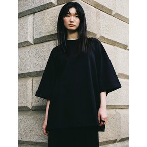 [강연재 pick] heavy cotton oversize t-shirt_black