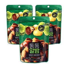 통통알밤 70g x3봉