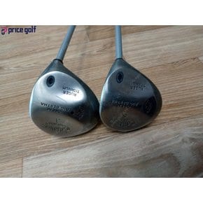 중고 Callaway RUGER TITANIUM 캘러웨이 그레이트 빅버사 워버드 루거티탄 3번5번 우드2개