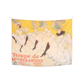 패브릭포스터 La Troupe de Mademoiselle Eglantine, 1896, 앙리 드 툴루즈 로트렉