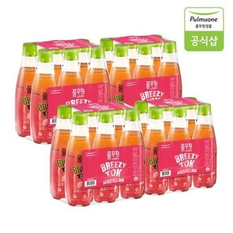 풀무원 샘물 풀무원 제로칼로리 스파클링 탄산수 브리지톡 피치블랙티제로 350ml X 24병