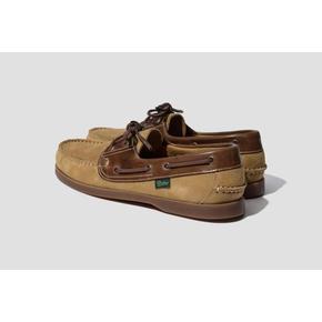 24FW 파라부트 로퍼 BARTH / MARINE MARRON - LISSE NATUREL/VELOURS FAUVE 780549