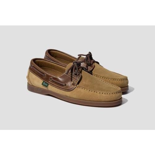 파라부트 로퍼 BARTH / MARINE MARRON - LISSE NATUREL/VELOURS FAUVE 780549