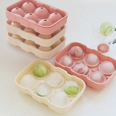 네이쳐리빙 얼음트레이(원형6구)/하이볼 왕얼음틀