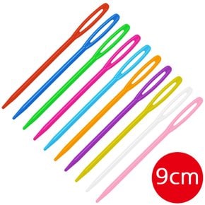 (플라스틱 돗바늘 3호 -색상선택) 9cm