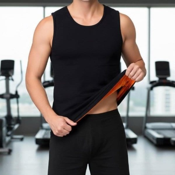 [옷자락] 남성 겨울철 따뜻한 기모 이너웨어 민소매