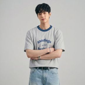 남성 니트 넥 반팔 티셔츠 055 10580 031 602 69 _P435534877