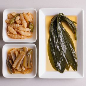 [고깃집장아찌]명이나물300g+초석잠장아찌300g[34040632]