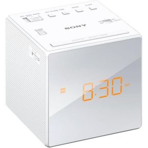 영국 소니 라디오 Sony ICFC1 FM/AM Clock Radio White 1750804