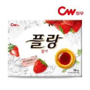 청우 플랑 딸기 160g x8