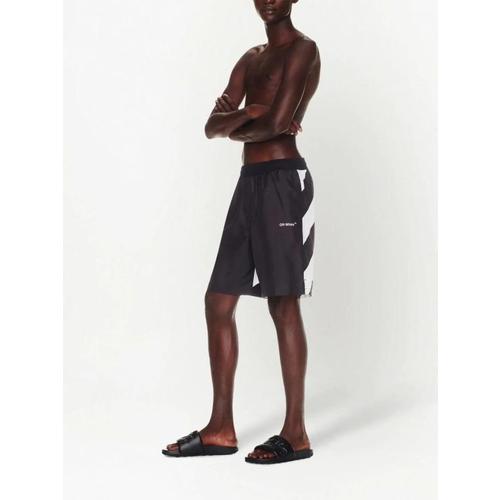 오프화이트 스윔팬츠 OMFD008S23FAB001 1001 Black
