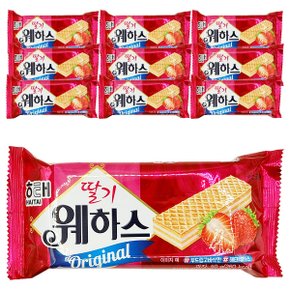 제과 딸기 웨하스 50g 10개