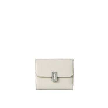 분크 Magpie Flap Half Wallet (맥파이 플랩 반지갑) Soft Ivory_VQB4-1WM261-1IVXX