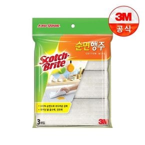 SOKOOB 3M 순면행주 3매입