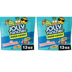 2개세트 졸리랜처 과일맛 트로피칼 하드캔디 미국 사탕 368g Jolly Rancher Tropical Fruit