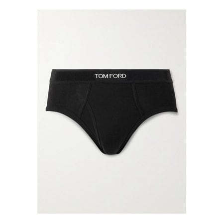 톰포드 스트레치 코튼 브리프 블랙 46376663162880564