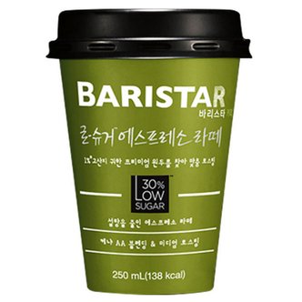  매일 바리스타룰스 로어슈거 에스프레소라떼 250ml 20개