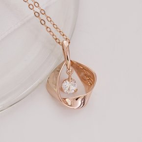 14k 고요 목걸이