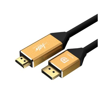 엠지솔루션 엠비에프 DP to HDMI 1.2V 케이블 3M MBF-DHC360MT