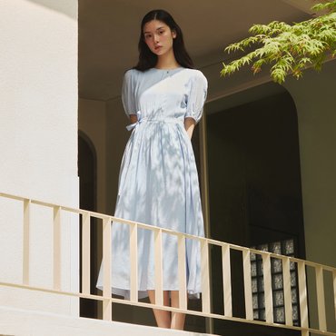 잇미샤 [25 S/S] 잇미샤 플레어 롱 원피스 ITP6ZOP970