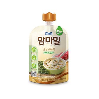 맘마밀 안심이유식 미역과소고기100g