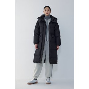디태처블 후드 롱 다운 점퍼 7115417Y02199