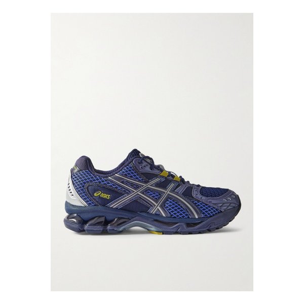 젤 님버스 10.1 메탈릭 고무 트리밍 메시 스니커즈 네이비 1647597358640069