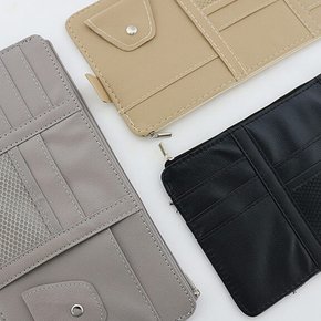 1+1 차량용 카드포켓 자동차 수납함 선바이저 사이드포켓 선글라스 휴대폰