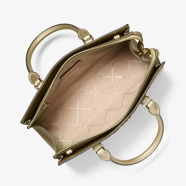 [국내배송] 마이클코어스 쉴라 미디엄 메탈릭 사첼백 35F4G6HS3M