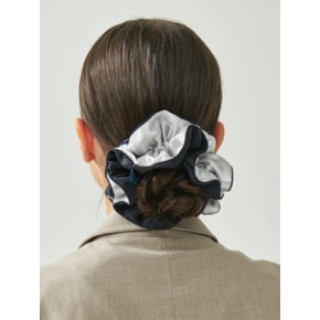 Flamingo Silver Scrunchie Hair-Band Ia129