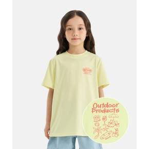 [본사]쿨터치 백 그래픽 반팔 티셔츠 (레몬) OD262ISS22_LEM