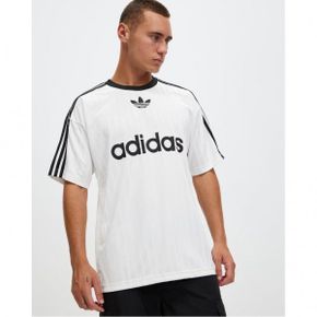 4823387 adidas Adicolor Poly Tee - White  Black