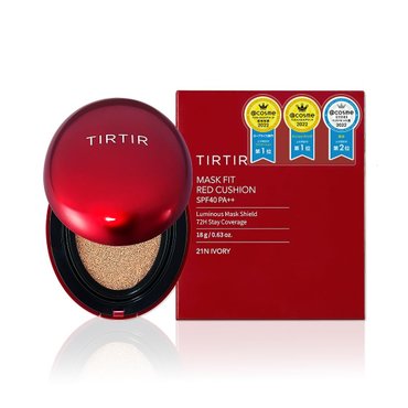  [TIRTIR] Mask fit Cushion [틸티르] 마스크 피트 쿠션 본체 18g RED CUSHION 21N