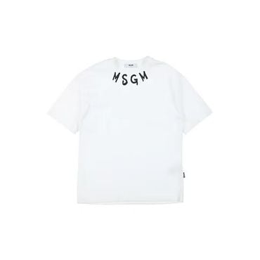 MSGM 엠에스지엠 로고 프린트 반팔 티셔츠 3440MM176 237002 01