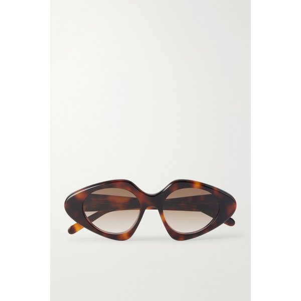 슬림 캣아이 톨토이즈쉘 선글라스 46376663163051457