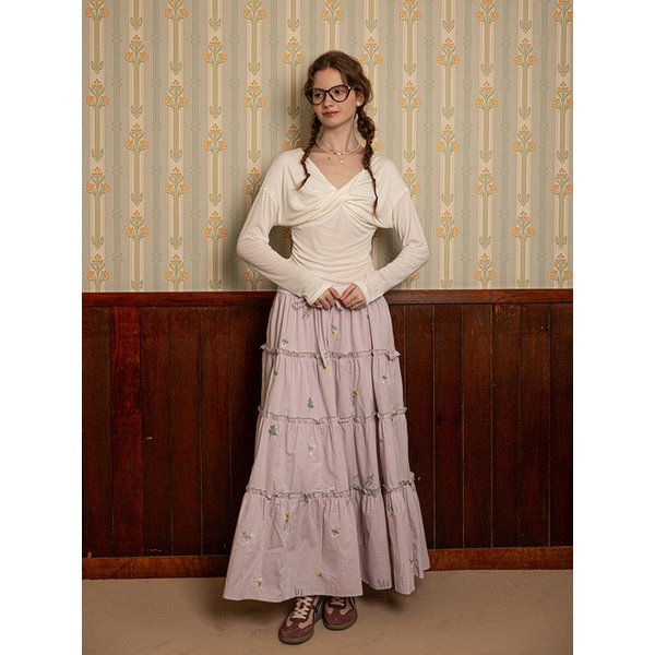 DD_Elegant waist blouse_IVORY