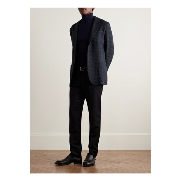 하운즈투스 울 코튼 캐시미어 혼방 수트 재킷 블루 46376663162897547