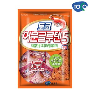 토코 어분글루텐5 민물 떡밥 집어제 어분 초강력점성
