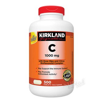 커클랜드 비타민 C 1000mg 500정 KIRKLAND SIGNATURE VITAMIN C